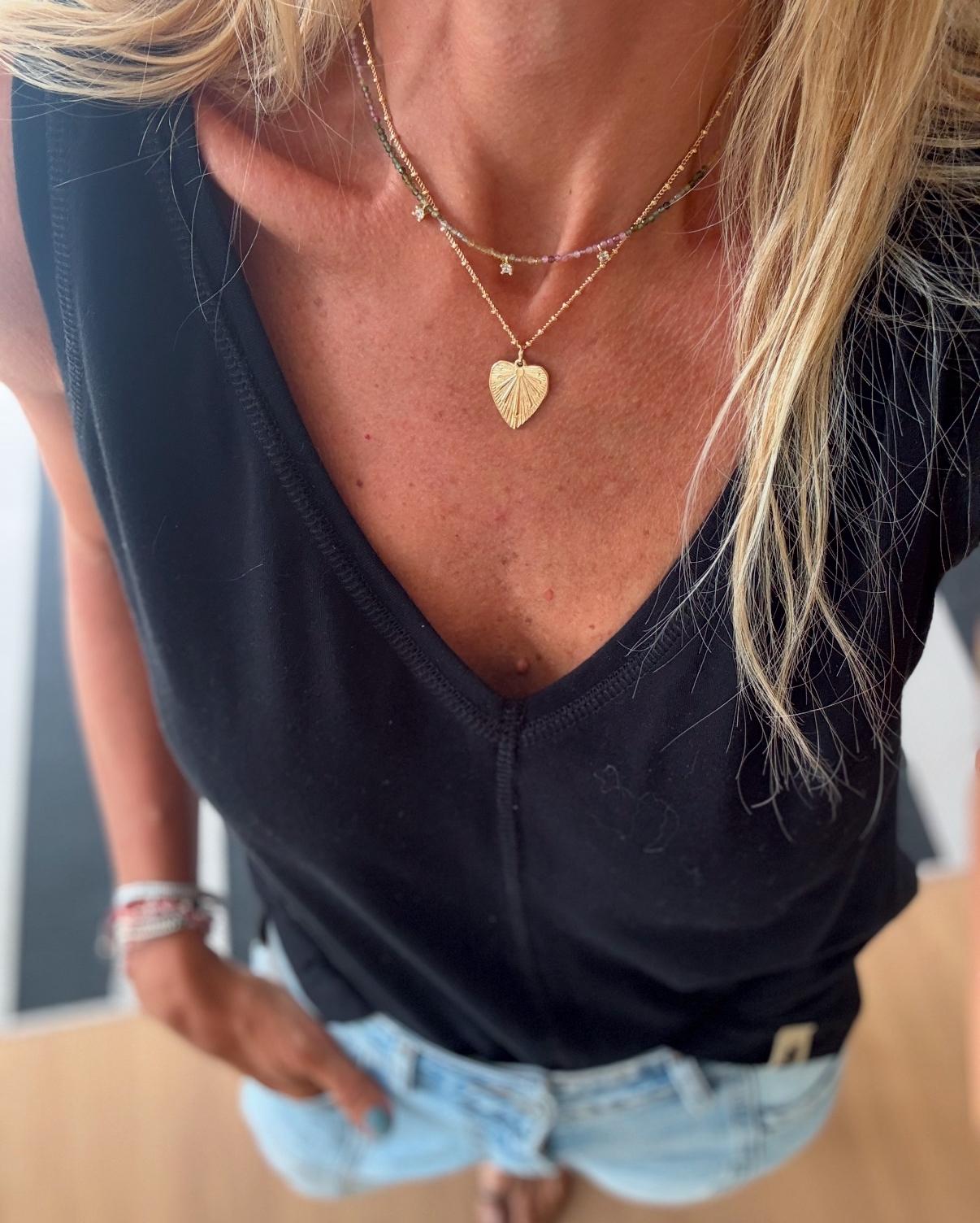 PRE ORDEN Collar Corazón en Goldfilled