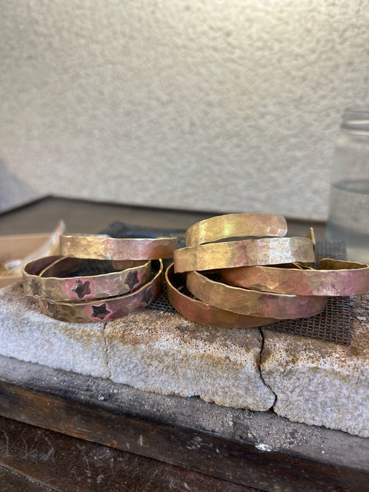 Proceso Pulseras en Latón Hechas a Mano