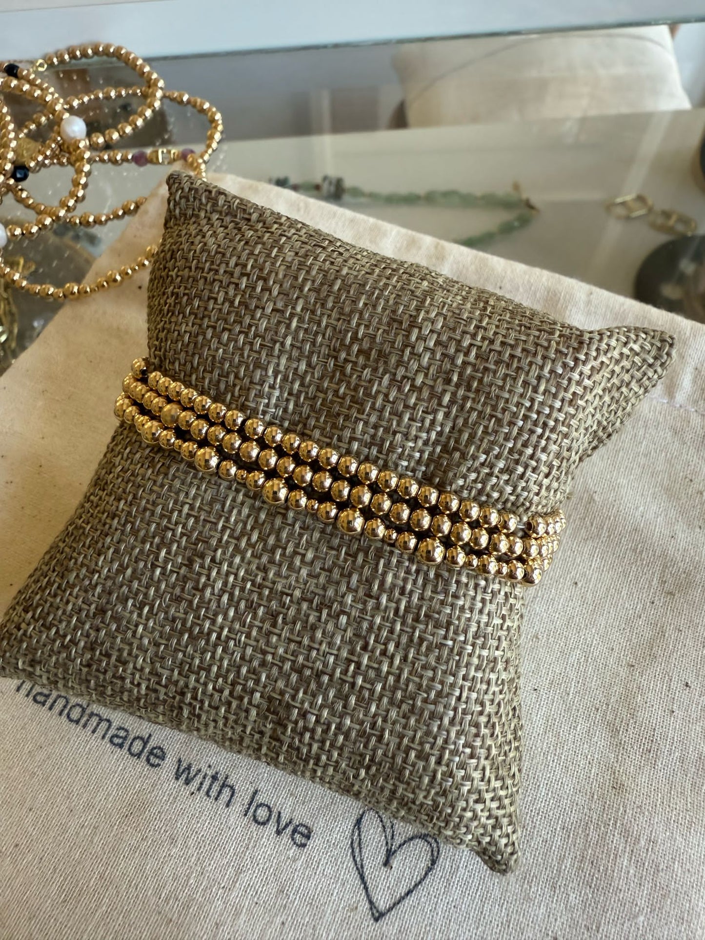 PRE ORDEN Set 3 Pulseras Goldfilled