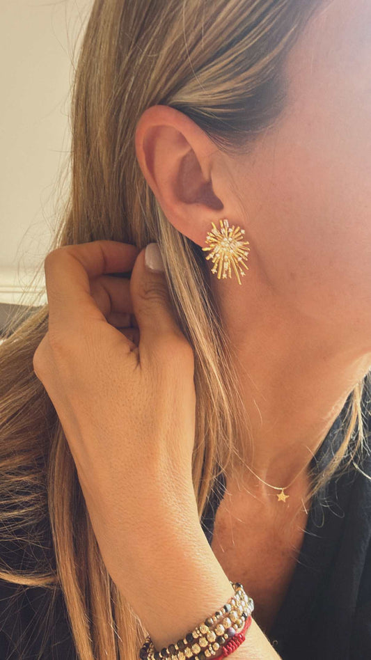 Aros Shine Dorado